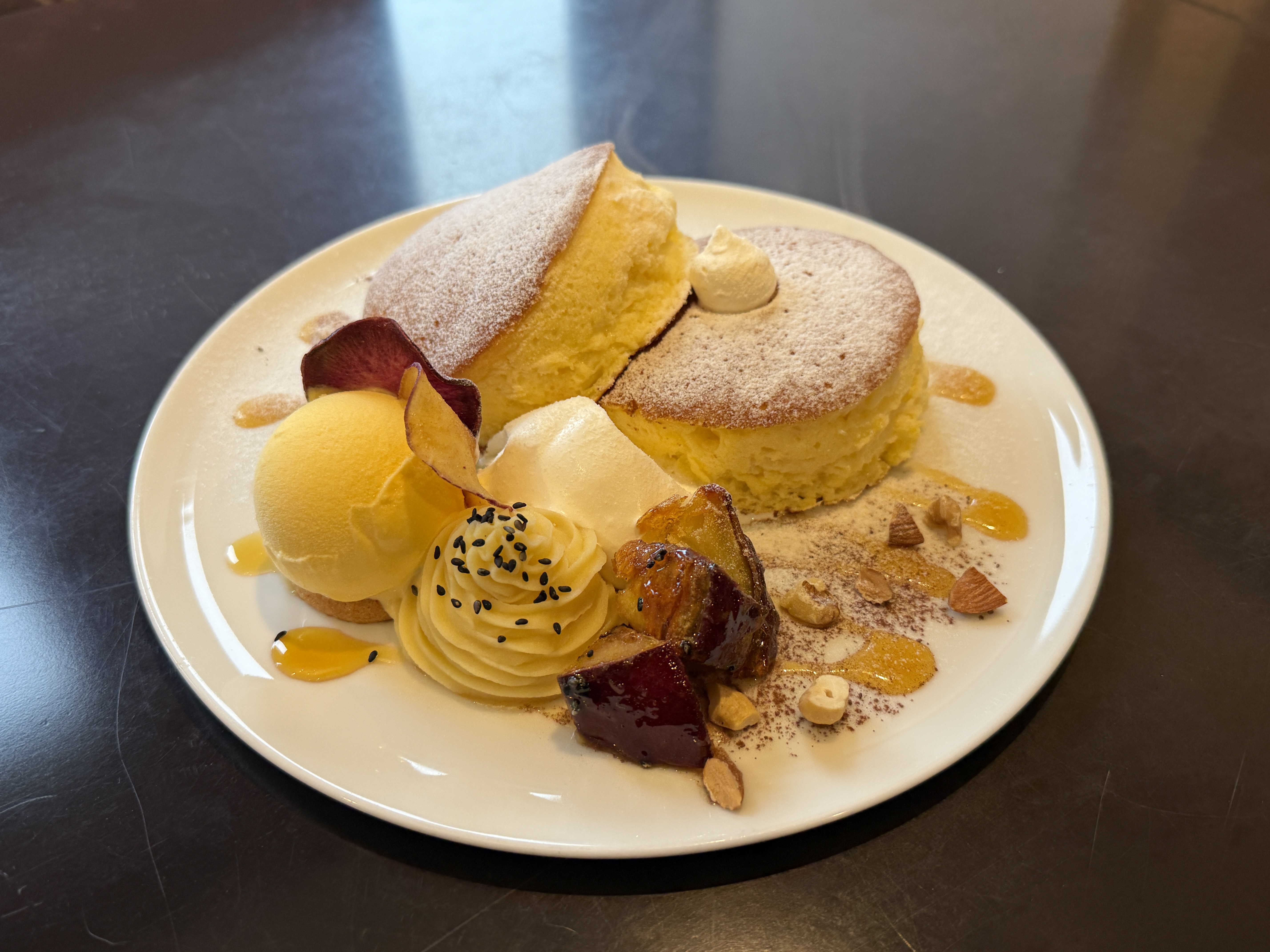 さつまいものパンケーキ